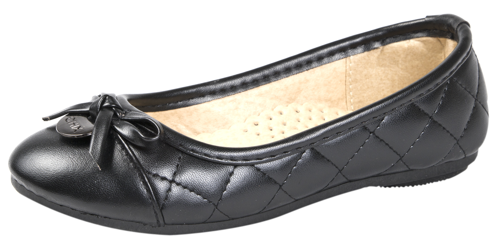 black ballet pumps size 2